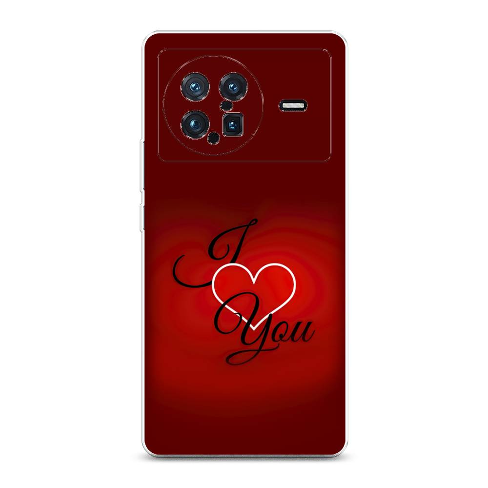 

Чехол Awog на Vivo X Note "I love you 3", Разноцветный, 266950-6