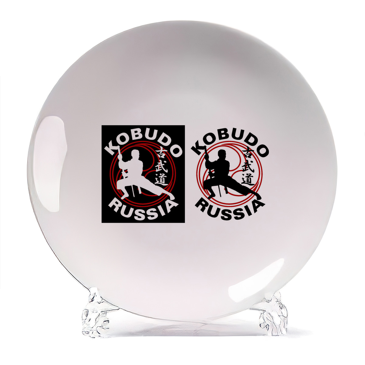 

Тарелка CoolPodarok Kobudo Russia кобудо, Kobudo Russia кобудо