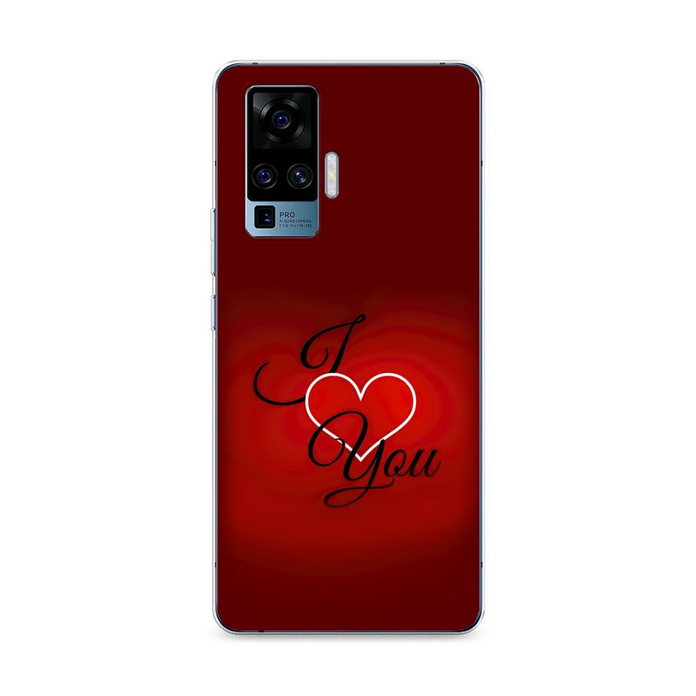 

Чехол Awog на Vivo X50 Pro "I love you 3", Разноцветный, 262350-6