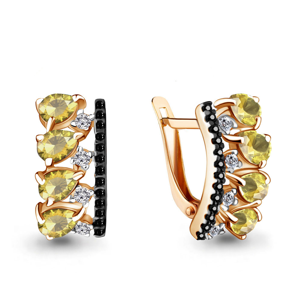 

Серьги из серебра 4474711Ч_925_з, 4474711Ч_925_з