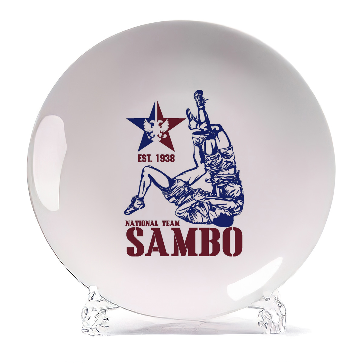 

Тарелка CoolPodarok Sambo самбо, Sambo самбо