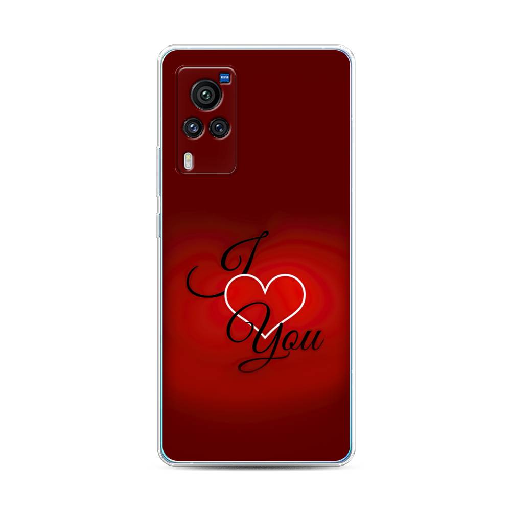 

Чехол Awog на Vivo X60 Pro "I love you 3", Разноцветный, 263850-6