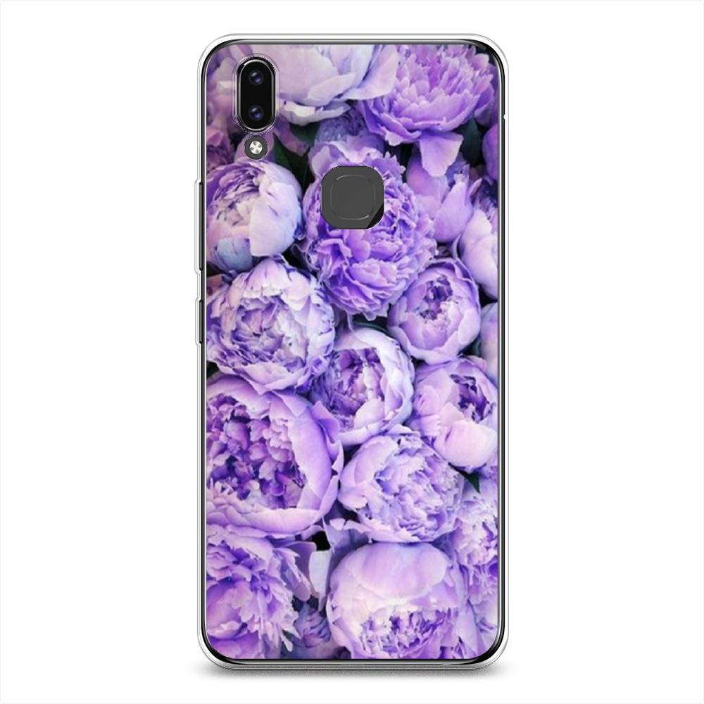 

Чехол Awog на Vivo V9/Y85 "Пионы сиреневые", Разноцветный, 260150-8