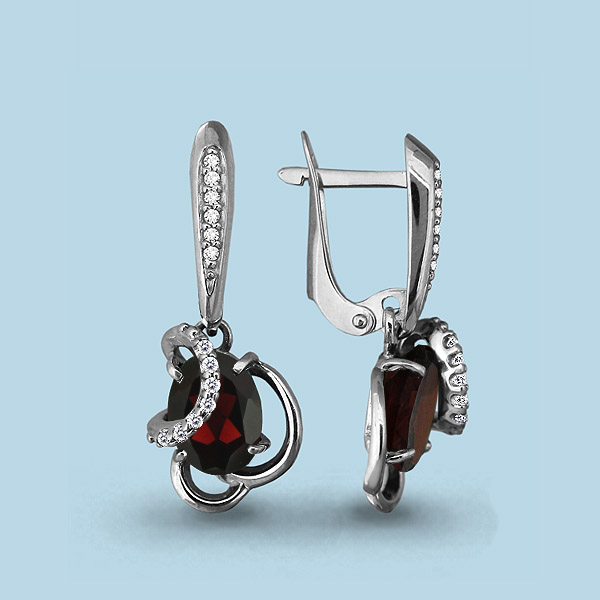 

Серьги из серебра 4449603А_925_р, 4449603А_925_р