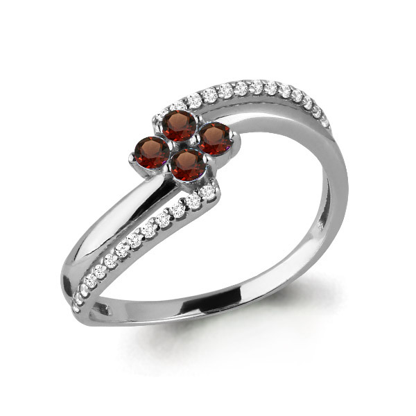 

Кольцо из серебра р. , AQUAMARINE 6573103А_925_р, 6573103А_925_р