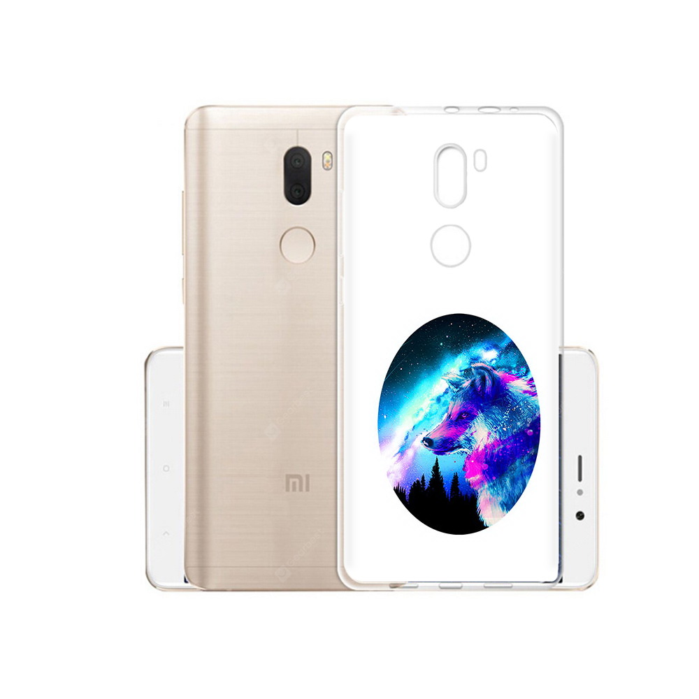 

Чехол MyPads Tocco для Xiaomi Mi 5S Plus голубой волк (PT48165.334.293), Прозрачный, Tocco