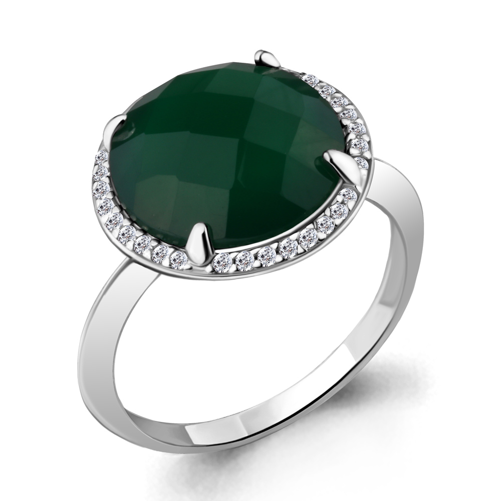 

Кольцо из серебра р. 17 AQUAMARINE 6543109А_925_р, 6543109А_925_р