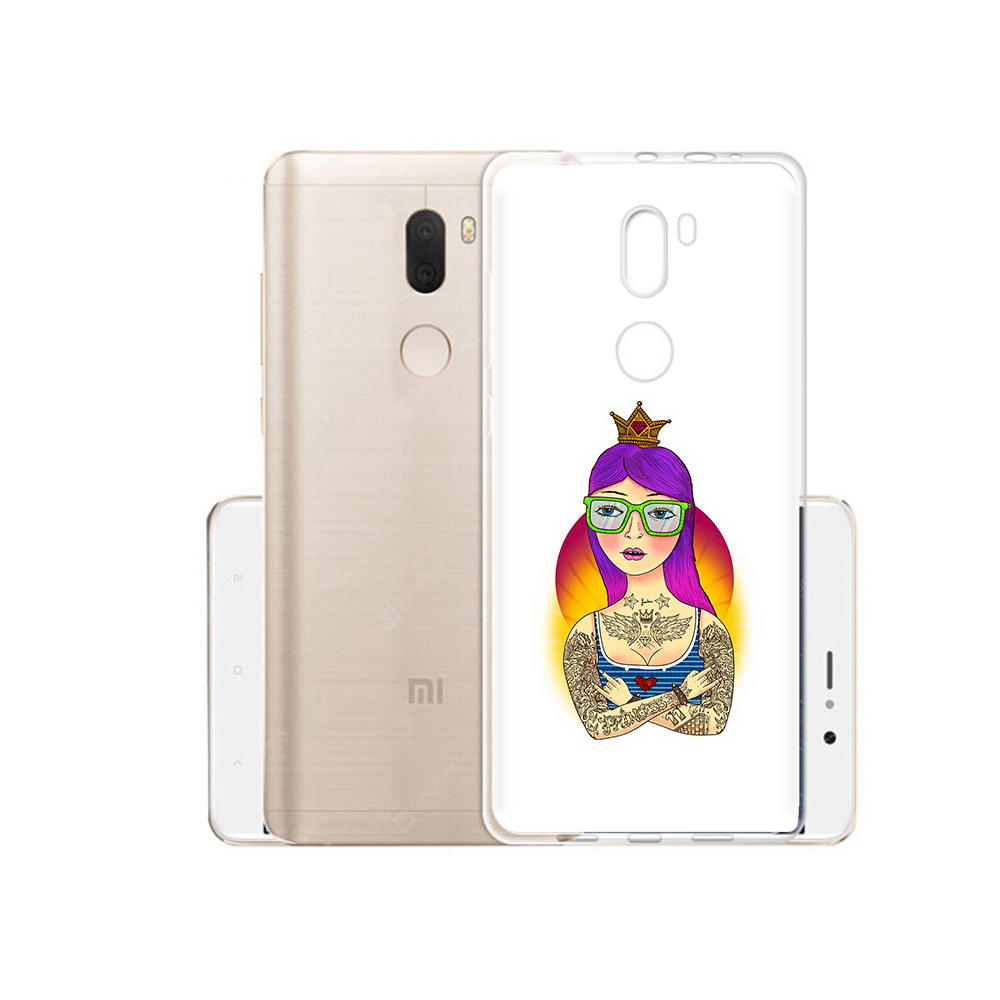 

Чехол MyPads Tocco для Xiaomi Mi 5S Plus девушка в татуировках с короной (PT48165.334.305), Прозрачный, Tocco