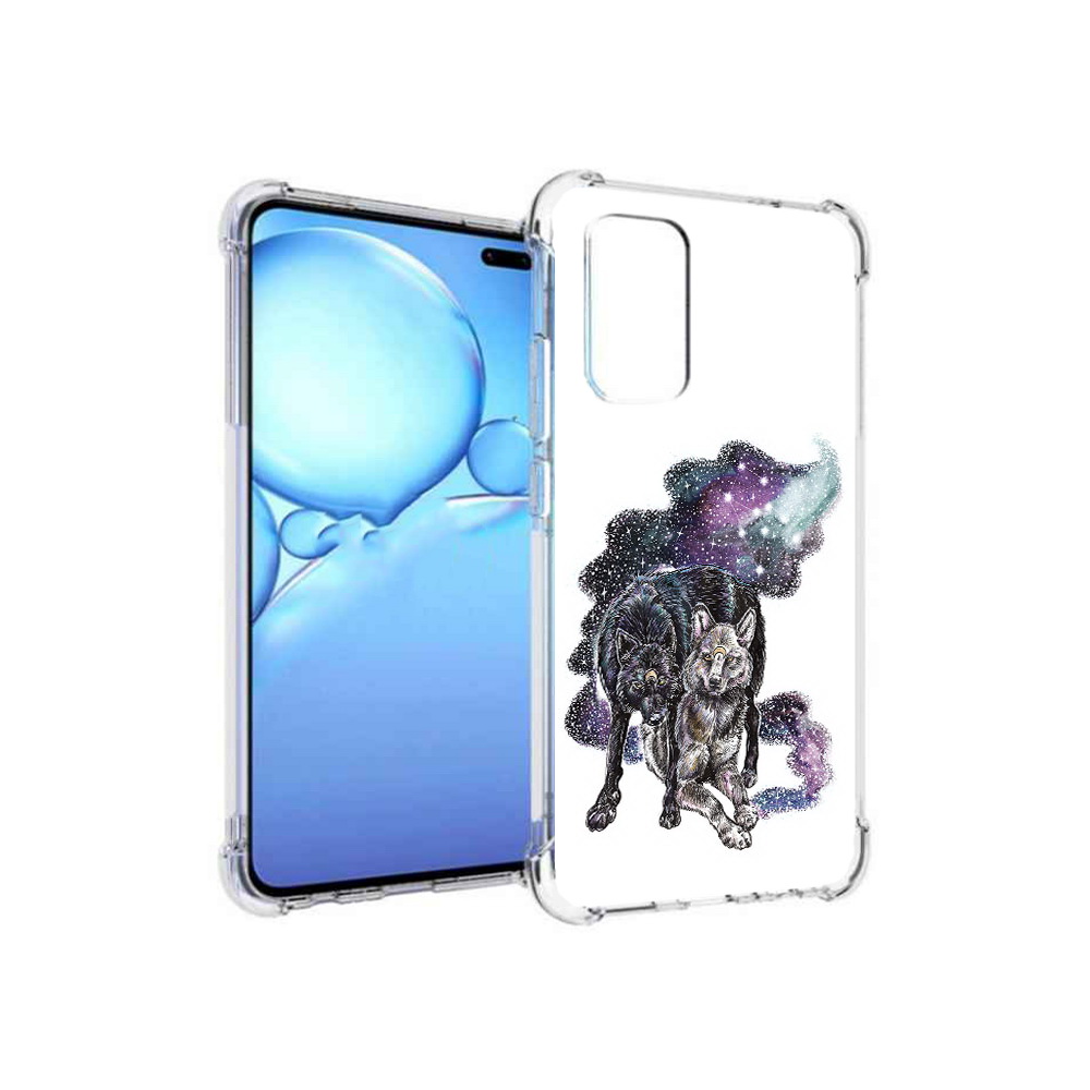 

Чехол MyPads Tocco для Vivo V19 звездные волки (PT147328.392.352), Прозрачный, Tocco