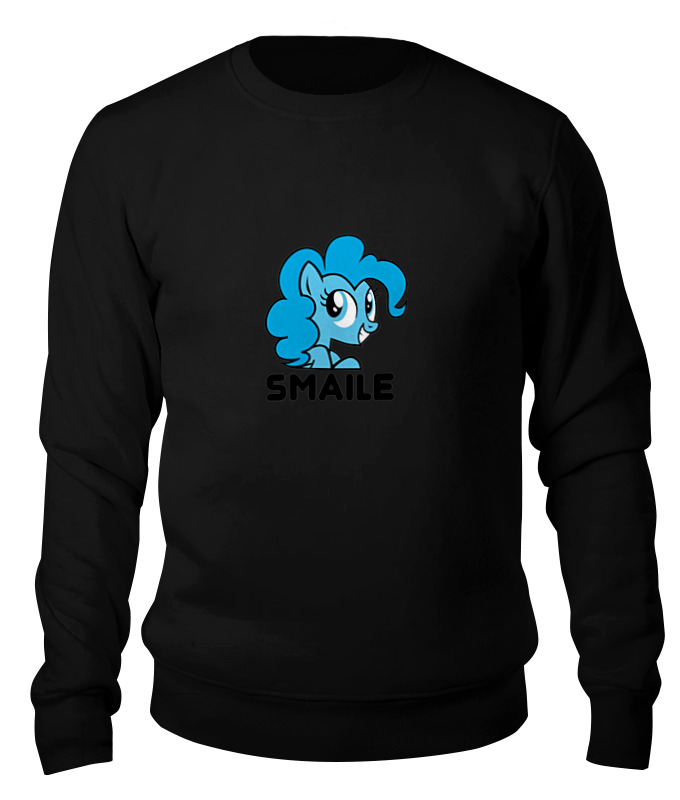 

Свитшот унисекс Printio Smaile черный XL, Smaile