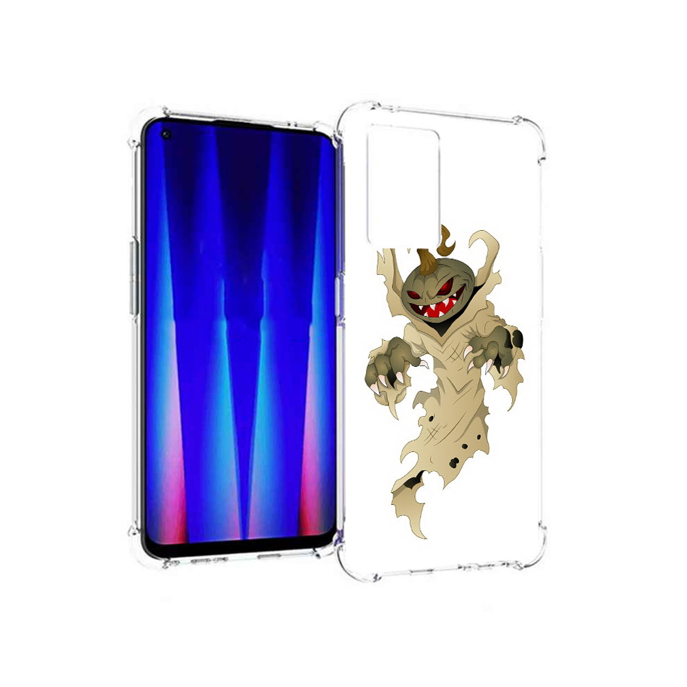 

Чехол MyPads Tocco для OnePlus Nord CE 5G призрак хэллоуина, Прозрачный, Tocco