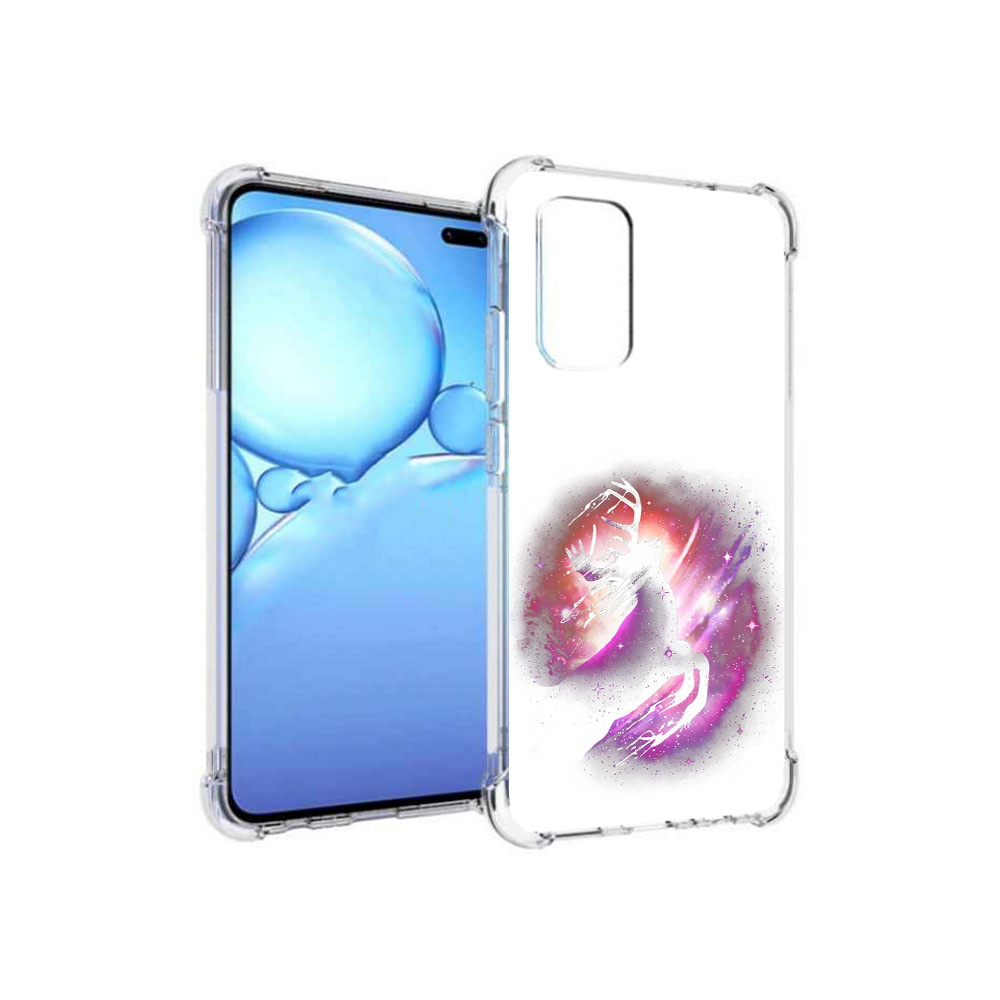 

Чехол MyPads Tocco для Vivo V19 звездный олень (PT147328.392.354), Прозрачный, Tocco