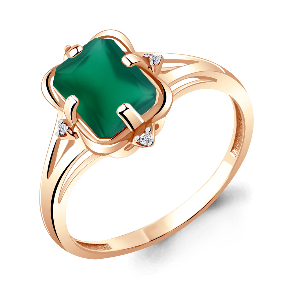 

Кольцо из серебра р.  AQUAMARINE 6569509_925_з, 6569509_925_з