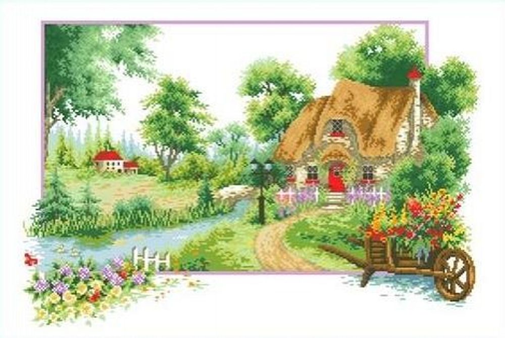 

Рисунок на ткани Каролинка Летний аромат КК 402
