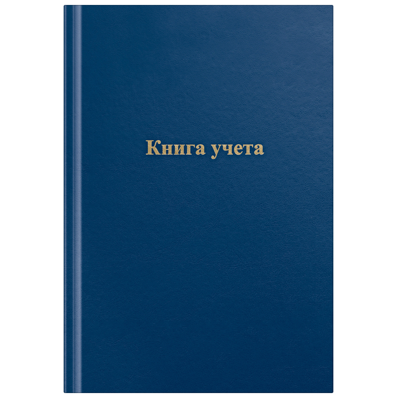 Бухгалтерская книга учета OfficeSpace А4, 192л, клетка, 200x290мм, бумвинил, синий, 8шт