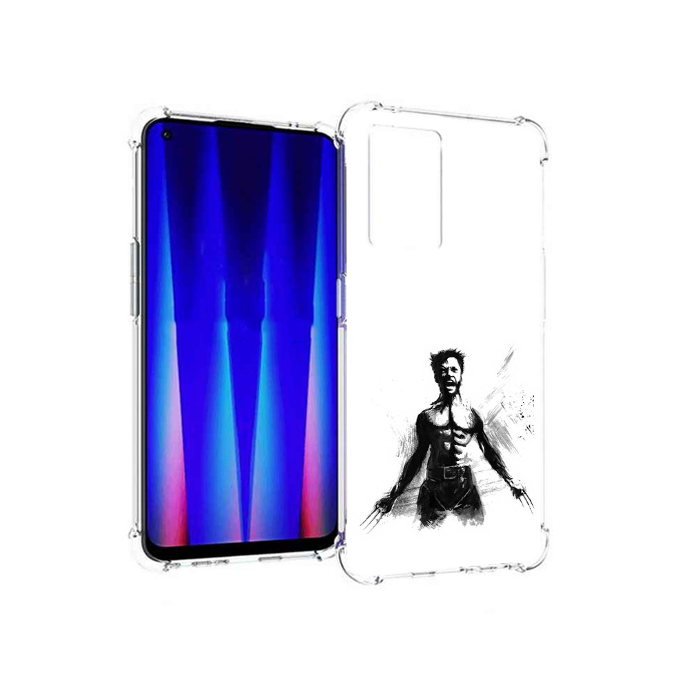 

Чехол MyPads Tocco для OnePlus Nord CE 5G росомаха, Прозрачный, Tocco