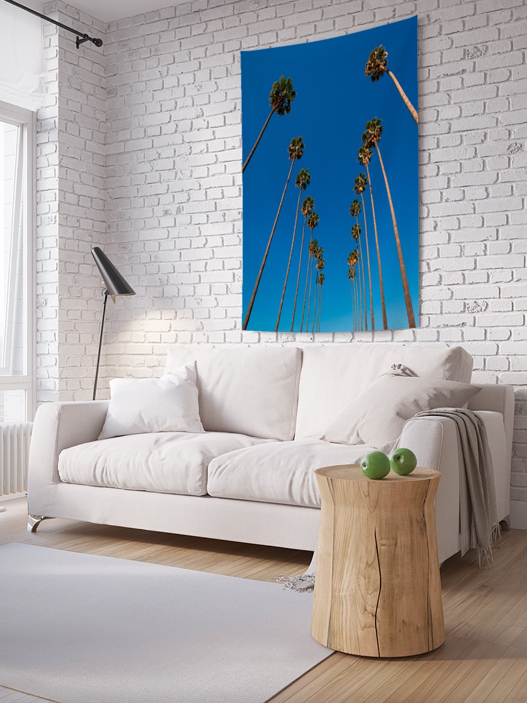 

Вертикальное фотопанно на стену JoyArty Высокие пальмы 150x200 см, Высокие пальмы