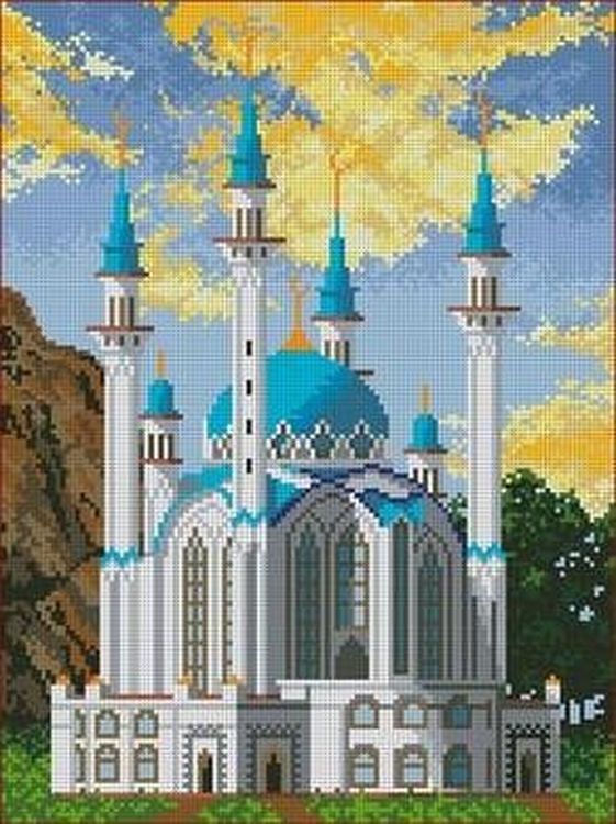 

Рисунок на ткани Каролинка Мечеть ТКБП 3010