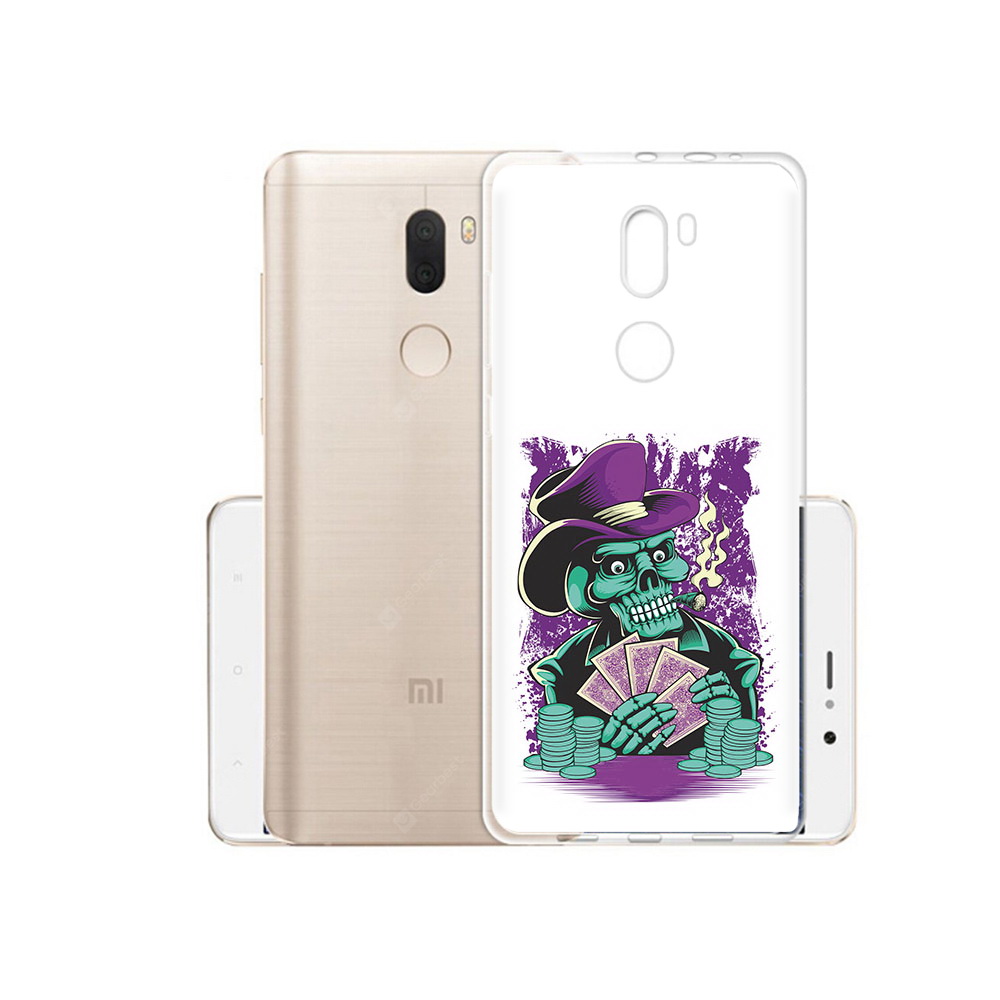 

Чехол MyPads Tocco для Xiaomi Mi 5S Plus зеленый череп с картами (PT48165.334.361), Прозрачный, Tocco