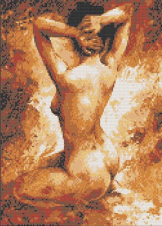 

Рисунок на ткани Каролинка Натурщица ТКБЛ(э) 3048