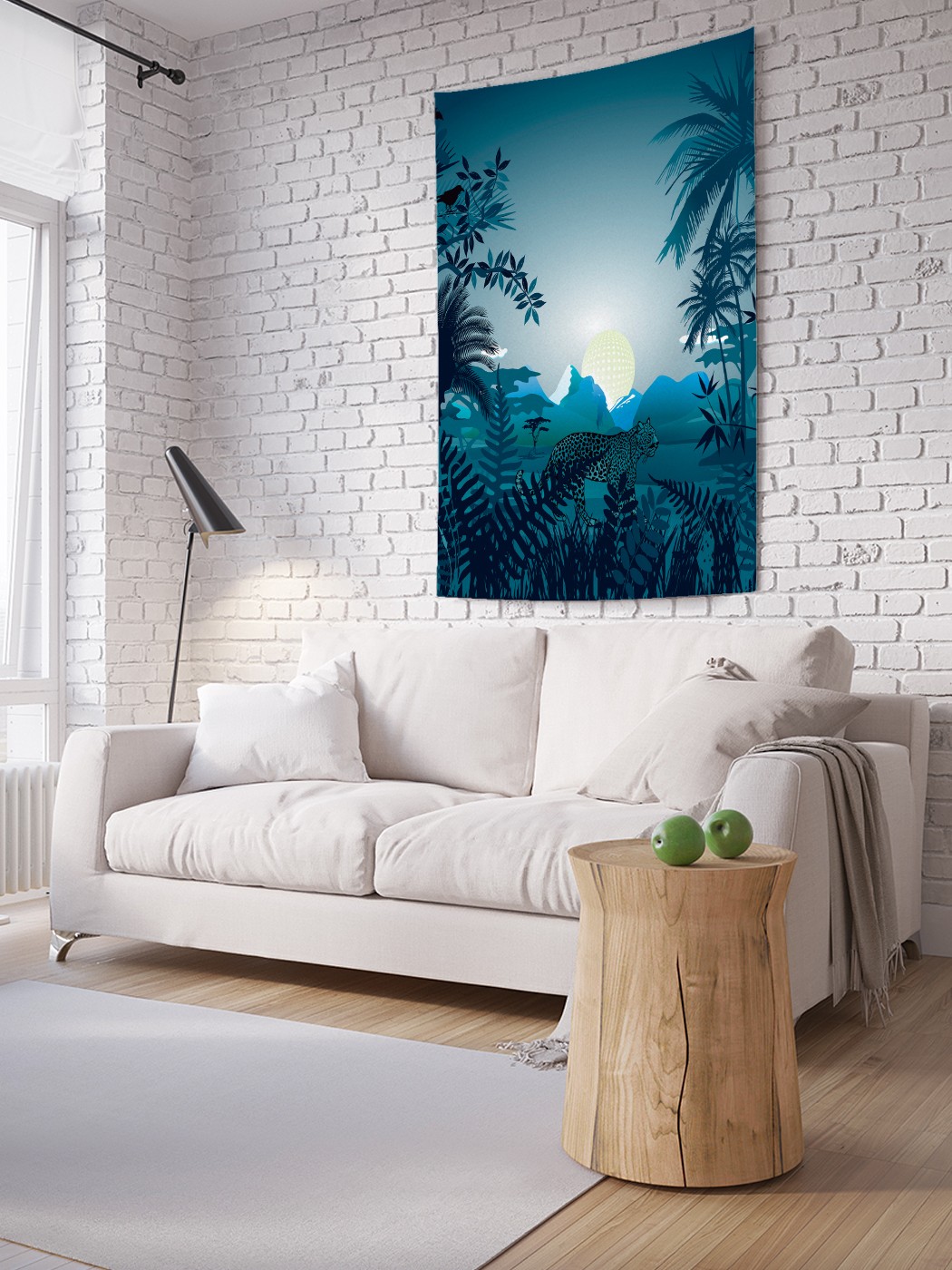 

Вертикальное фотопанно на стену JoyArty Экзотический закат 150x200 см, Экзотический закат
