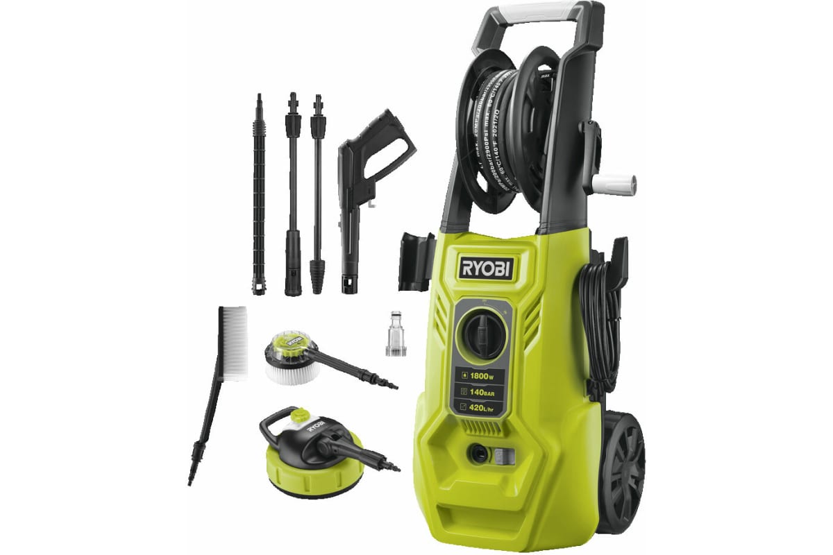 Ryobi Мойка высокого давления RY140PWA-P 5133005423 38431₽