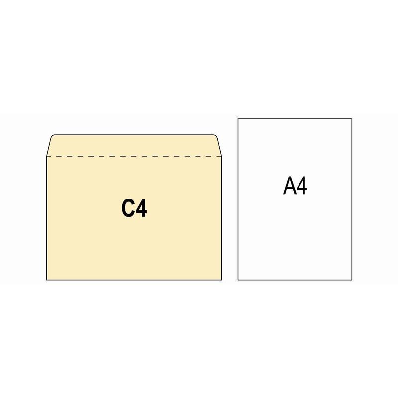 

Конверт почтовый C4 Packpost OfficePost (229x324, 90г, декстрин) белый, 50шт., 5 уп.