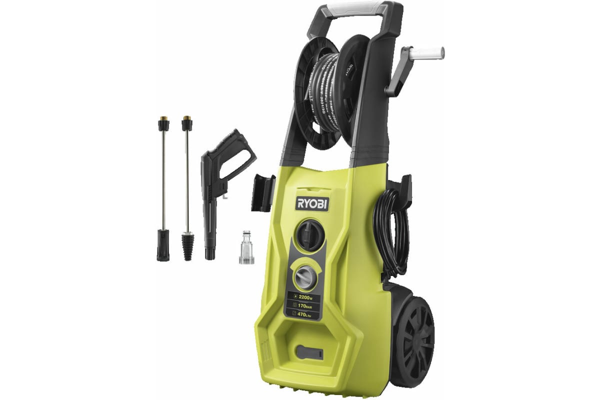 Ryobi Мойка высокого давления RY170PWA 5133005373 71783₽