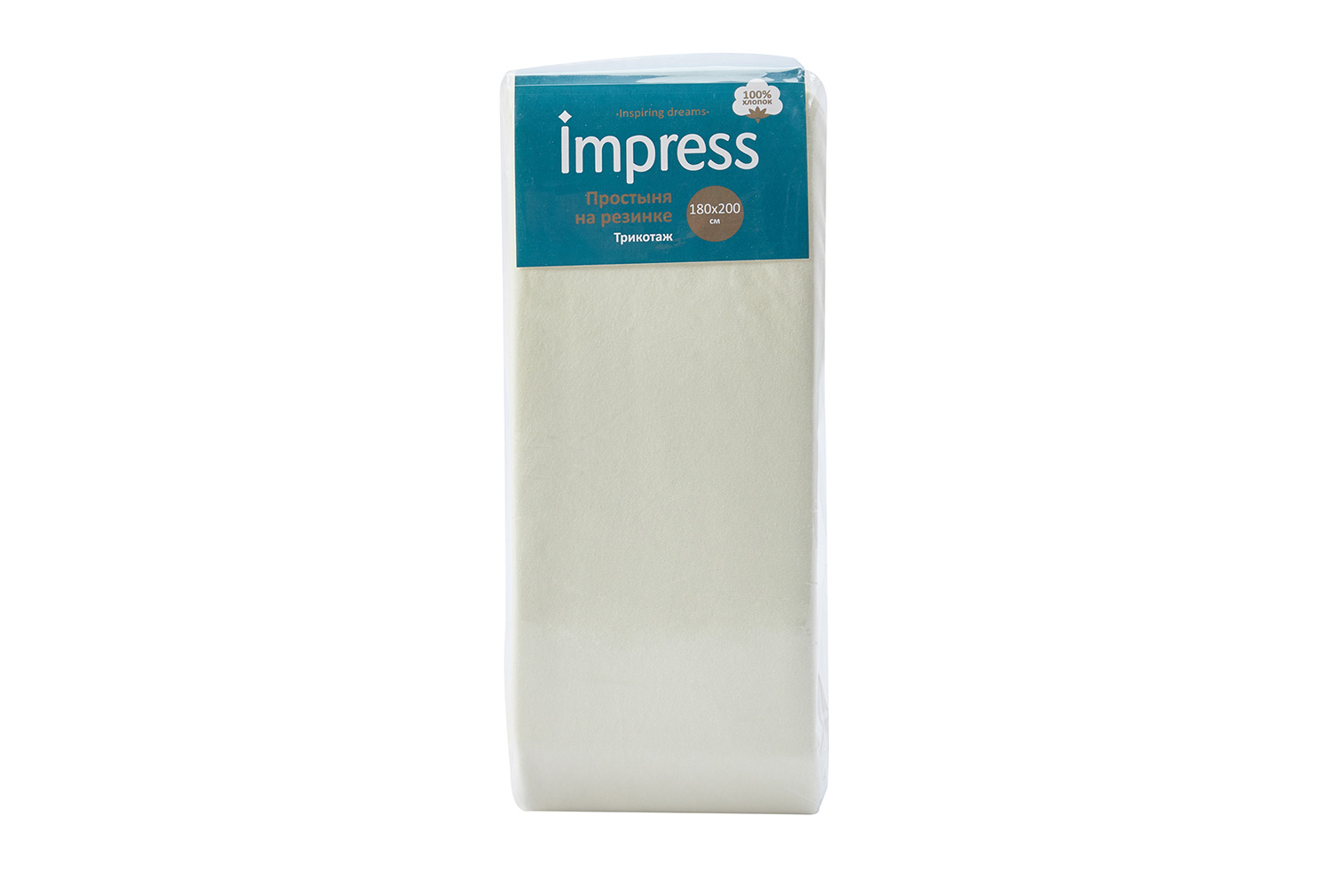 Простыня на резинке IMPRESS 61540