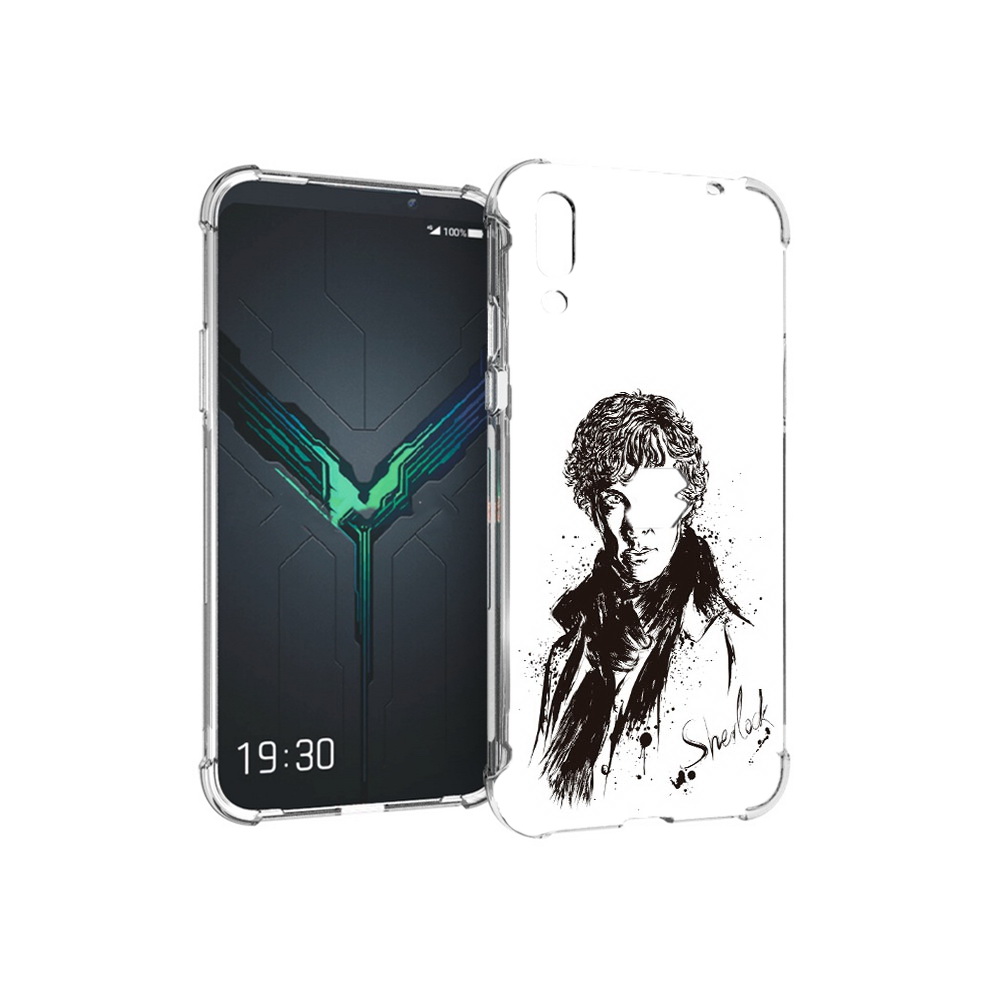 

Чехол MyPads Tocco для Xiaomi Black Shark 2 шерлок холмс портрет (PT144492.263.698), Прозрачный, Tocco