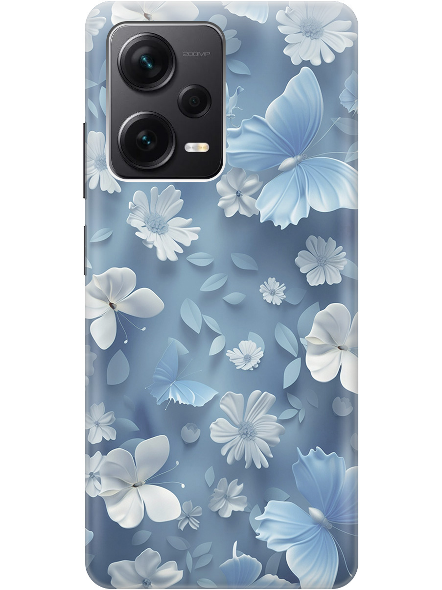 

Чехол на Xiaomi Redmi Note 12 Pro/Note 12 Pro+/Note 12 Explorer Edition 784449, Прозрачный;белый;голубой, 762098410