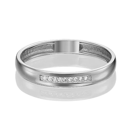 

Кольцо из золота р.  PLATINA jewelry 01-1542-00-101-1120-30, бриллиант, 01-1542-00-101-1120-30