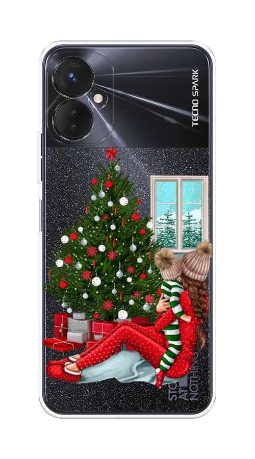 

Чехол на Tecno Spark 9 Pro "Новый год с мамой", Красный;зеленый;голубой, 301950-6