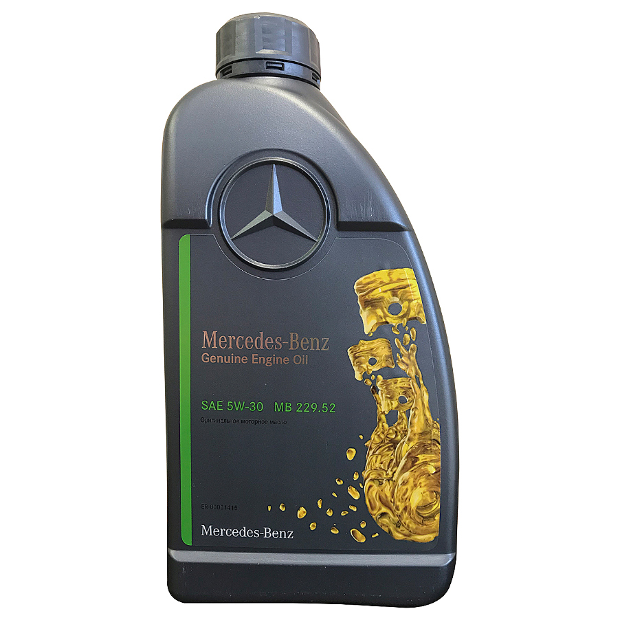 фото Моторное масло mercedes-benz mb 229.52 5w-30, 1л a000989550411fbdr