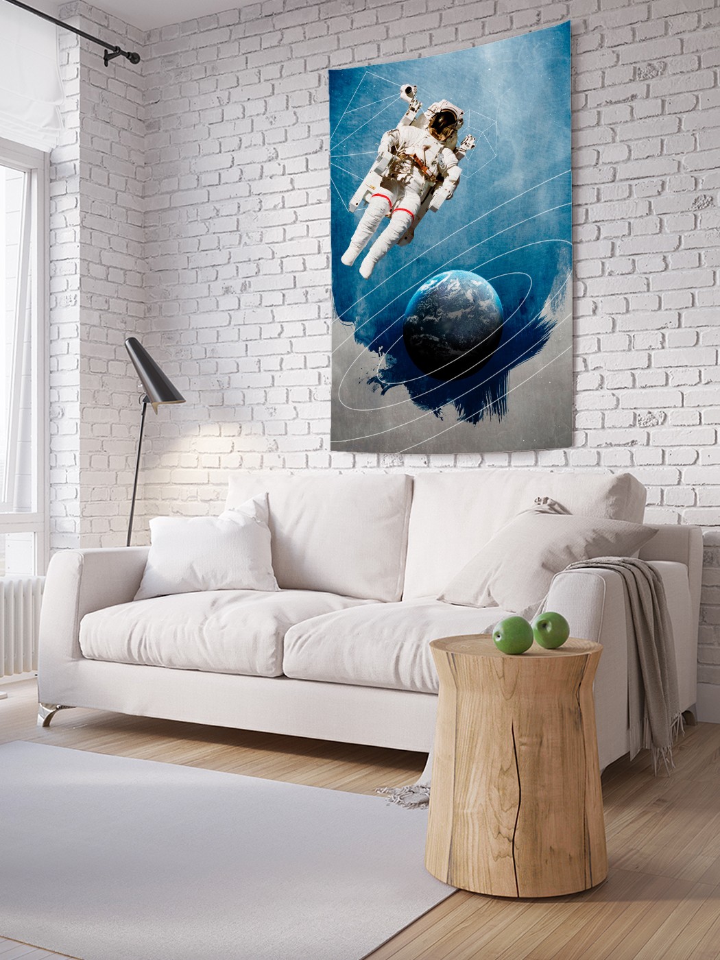 

Вертикальное фотопанно на стену JoyArty Исследователь космоса 150x200 см, Исследователь космоса