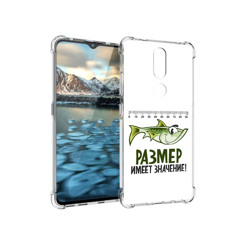 

Чехол MyPads Tocco для Nokia 2.4 размер не имеет значения (PT227049.107.569), Прозрачный, Tocco