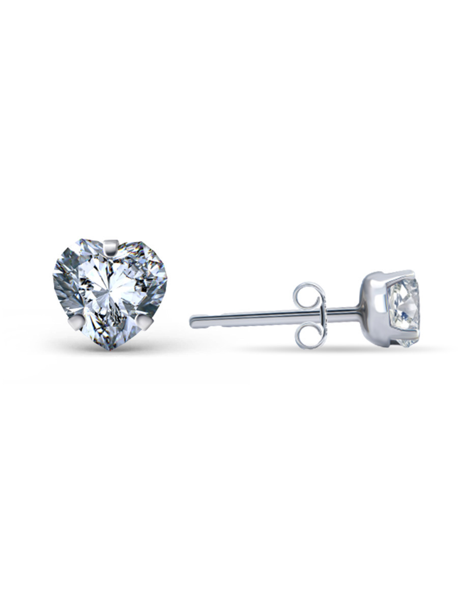 

Серьги из серебра VALTERA 078607, фианит, 078607