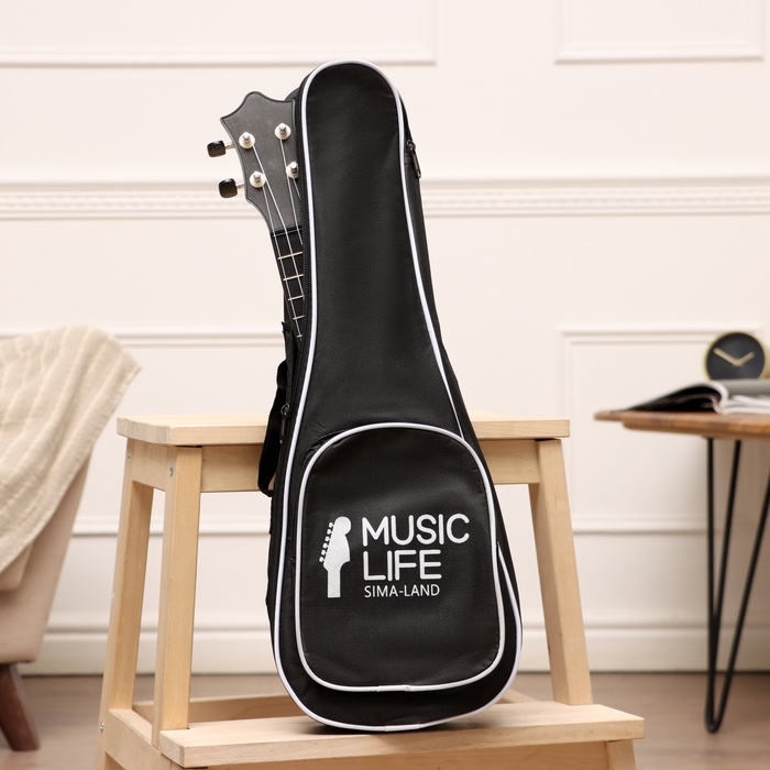 Чехол для укулеле Music Life 9915677 премиум с накладным карманом 55 х 20 х 5 см 545₽