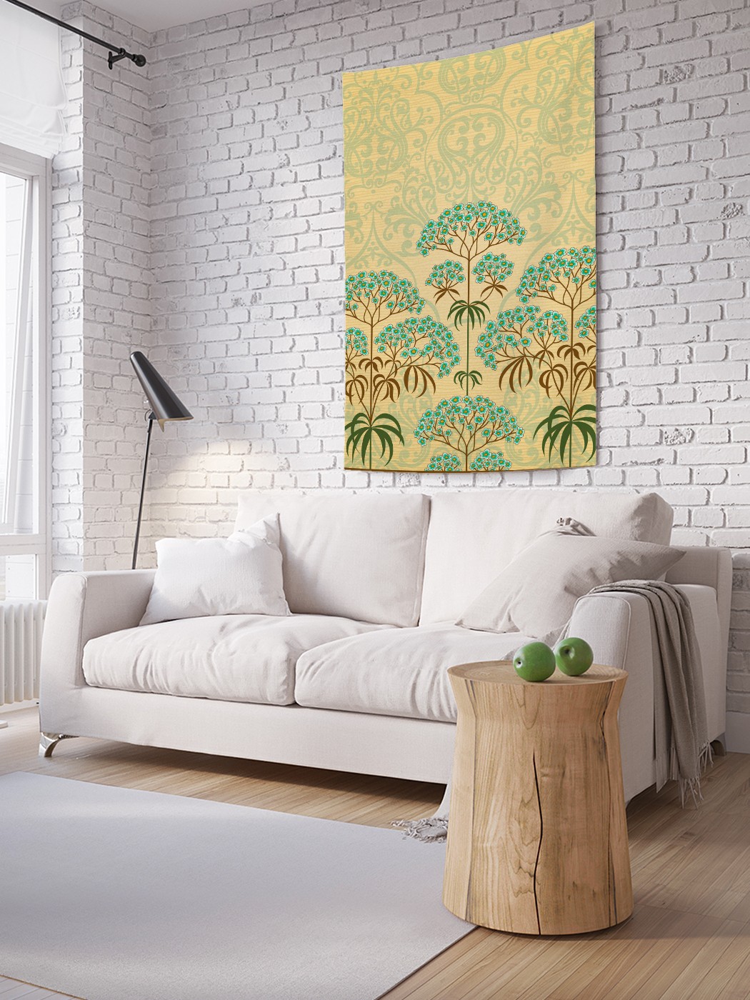 

Вертикальное фотопанно на стену JoyArty Ветки судьбы 150x200 см, Ветки судьбы