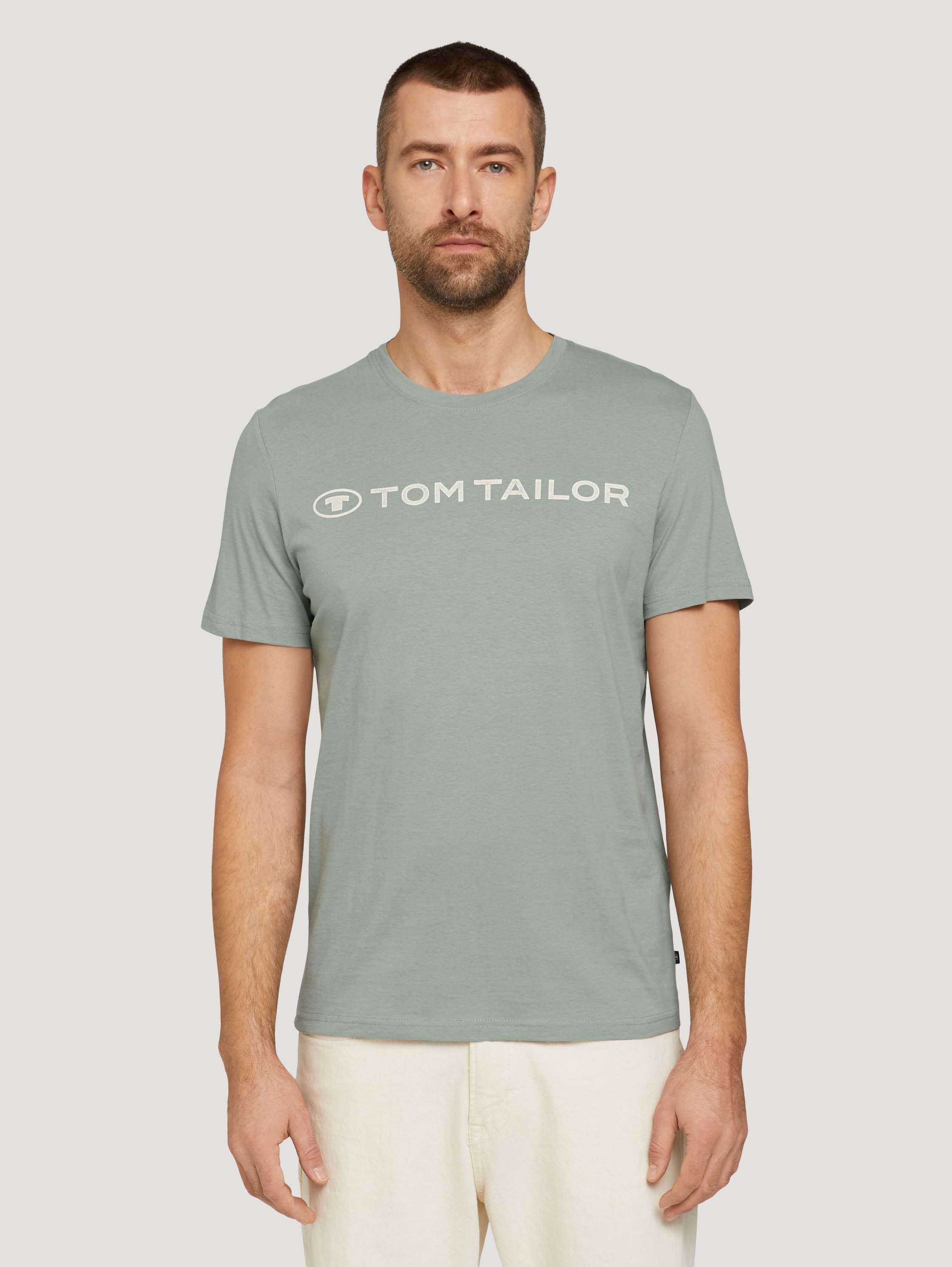 фото Футболка мужская tom tailor 1030527 зеленая xl