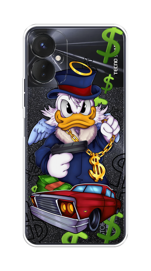 

Чехол на Tecno Spark 9 Pro "Scrooge McDuck with a Gold Chain", Красный;синий;белый, 301950-6