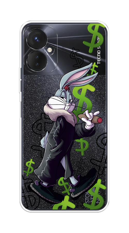 

Чехол на Tecno Spark 9 Pro "Rich Bugs Bunny", Зеленый;черный;голубой, 301950-6