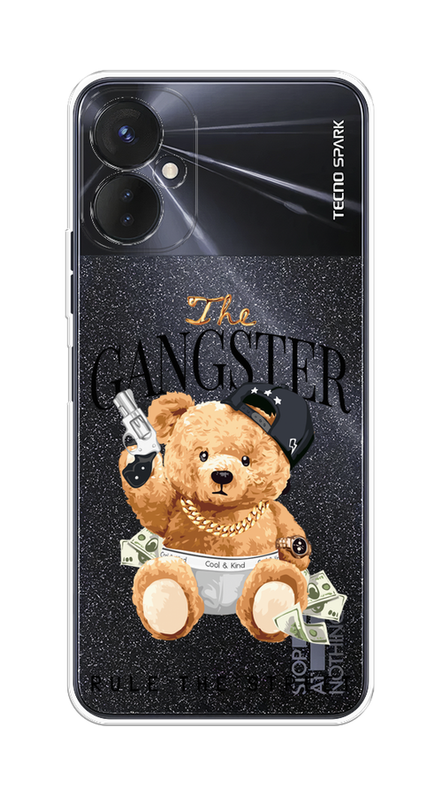 

Чехол на Tecno Spark 9 Pro "The Gangster", Бежевый;серый;черный, 301950-6