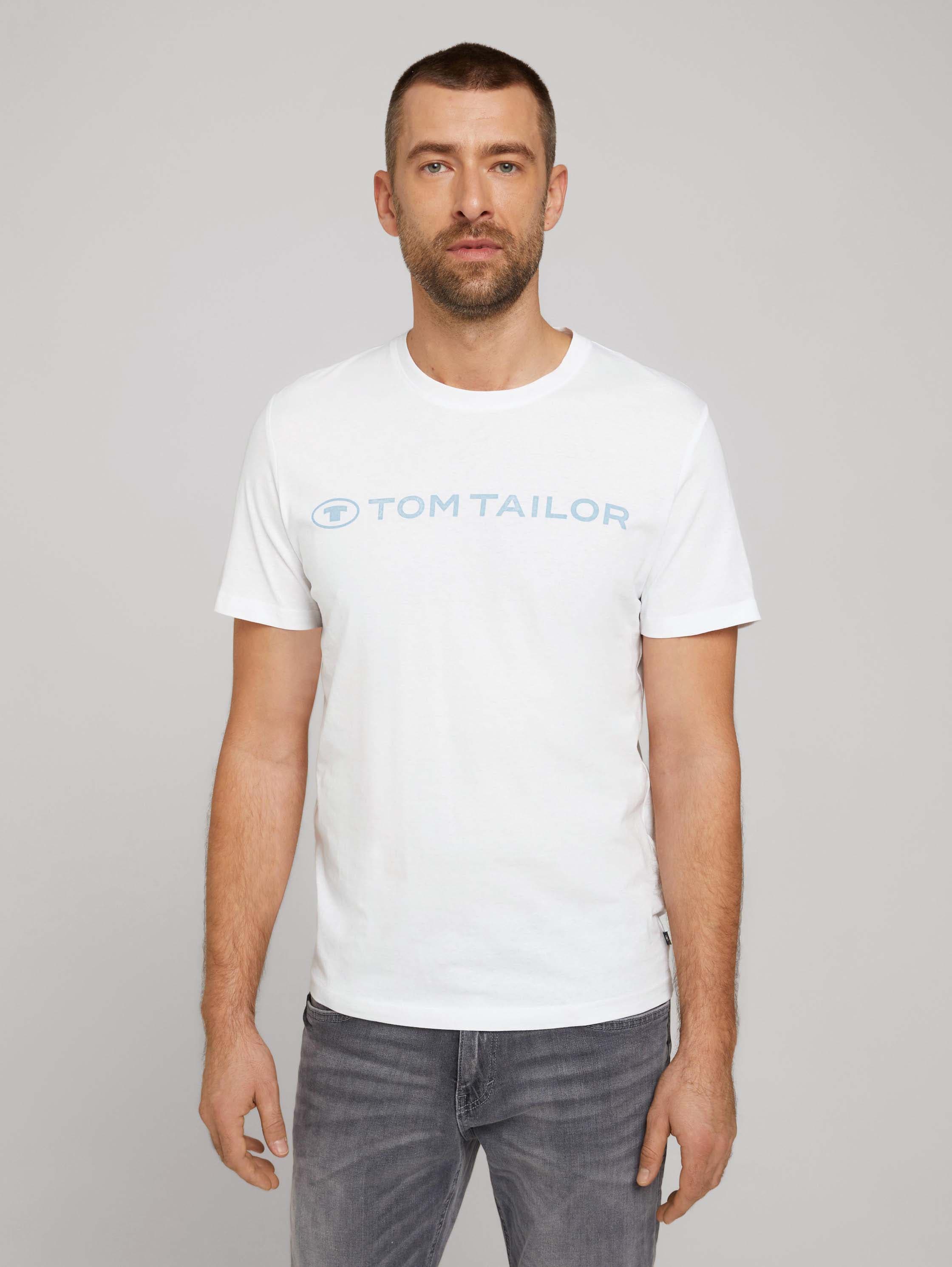 

Футболка мужская TOM TAILOR 1030527 белая 3XL, 1030527