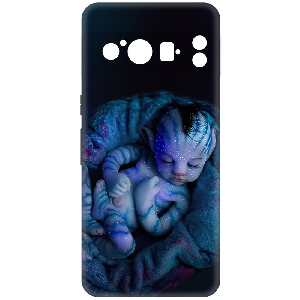 

Чехол-накладка Krutoff Soft Case Аватар - Малышка для Google Pixel 8 Pro черный