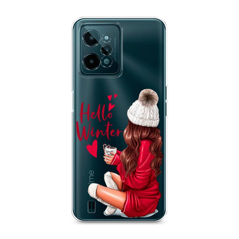 

Чехол на Realme C31 "Hello winter", Красный;белый;коричневый, 259350-5