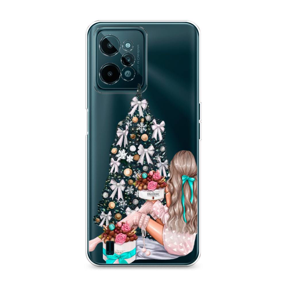 

Чехол на Realme C31 "New Year", Зеленый;бежевый;голубой, 259350-5