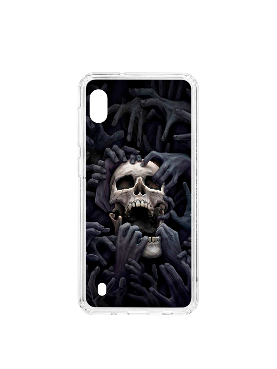 фото Чехол на samsung galaxy a10 2019 kruche print skull hands кruче