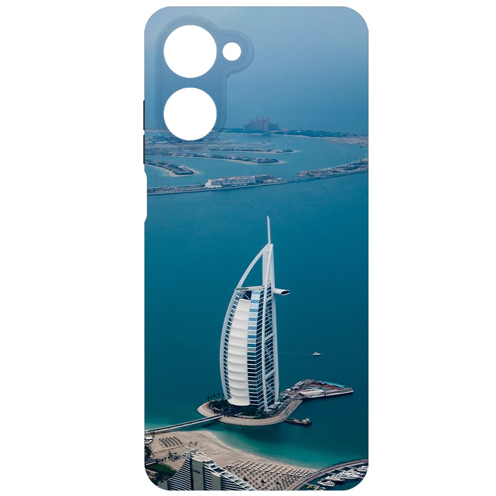 

Чехол-накладка Krutoff Soft Case ОАЭ, Бурдж-эль-Араб для Realme 10 4G черный