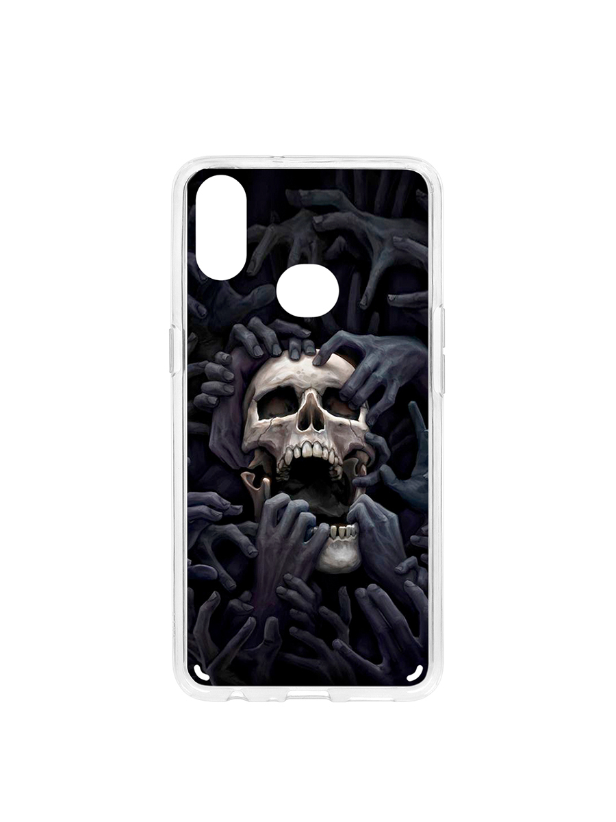 фото Чехол на samsung galaxy a10s kruche print skull hands кruче